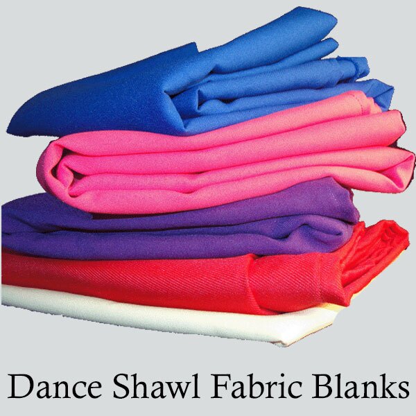 Dance Shawl Fabric Blanks Dance Shawl Fabric Blanks