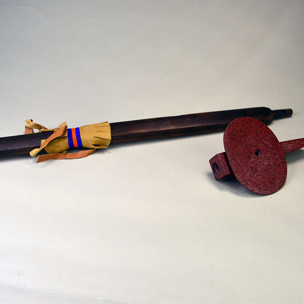 Peace Pipe- Catlinite Disk Peace Pipe- Catlinite Disk