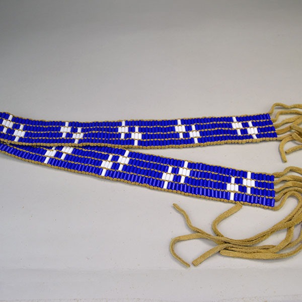 Wampum Belt- 4 row Wampum Belt- 4 row