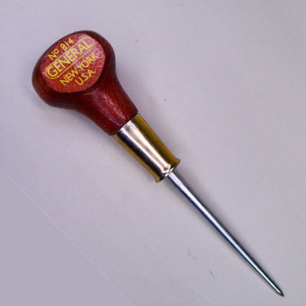 Leather Awl Dark Brown Leather Awl Dark Brown