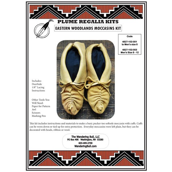 Eastern Woodlands Moccasin Kit