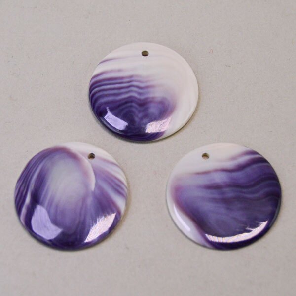 Wampum 1 inch Disc 1 Hole