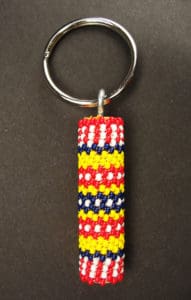 Peyote Stitch Key Ring