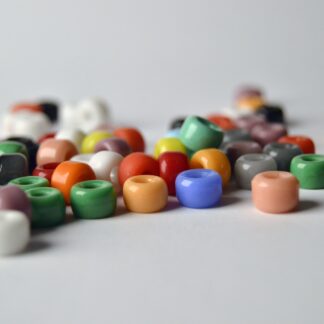 Crow - Tile - Fire Polish Beads