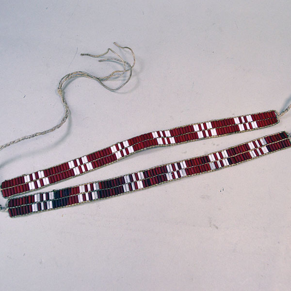 Wampum Garters- 2 Row Wampum Garters- 2 Row