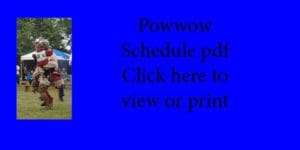 powwow schedule