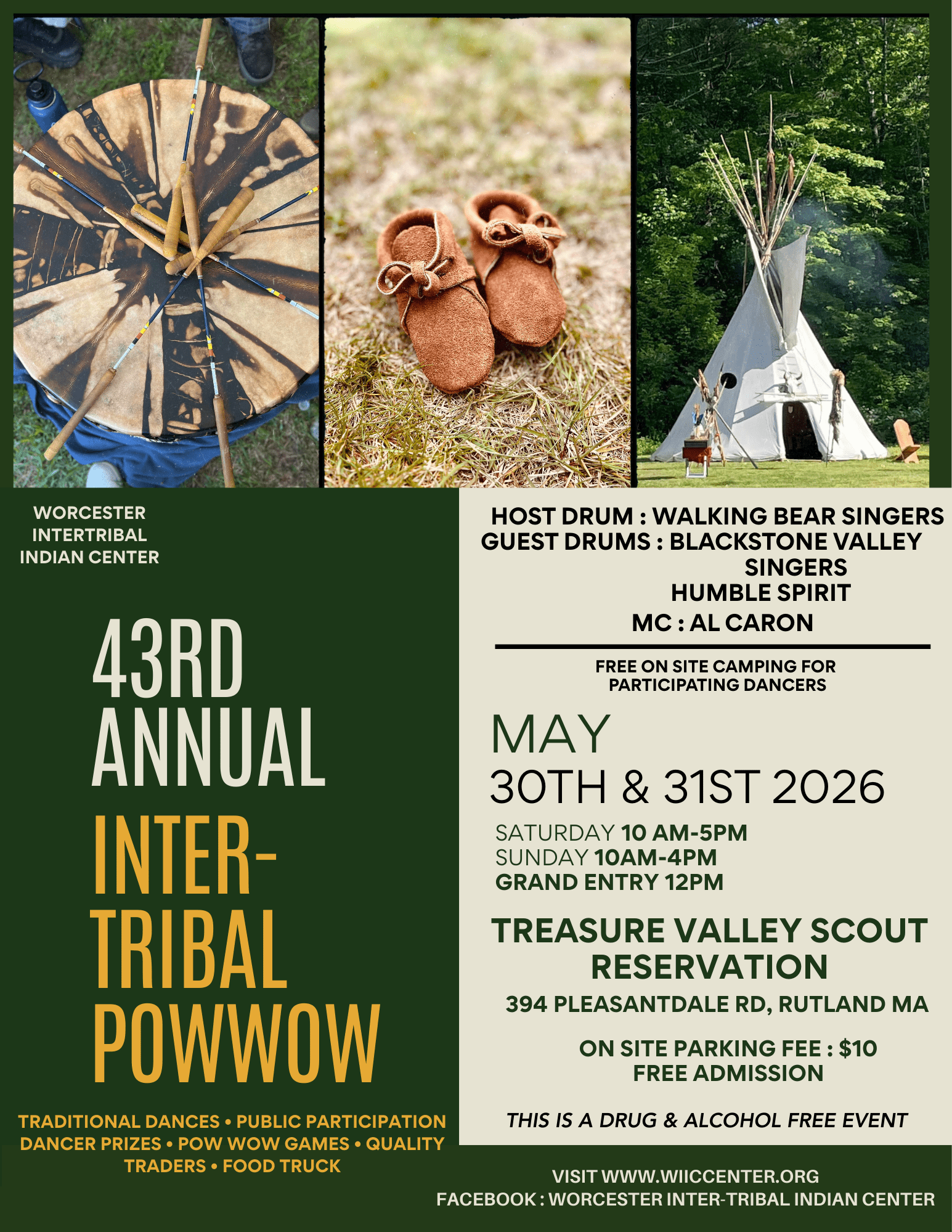Rutland MA powwow public welcome