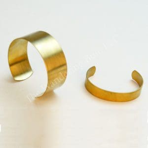 Brass Cuff Bracelets - 1/2" 20% Off!