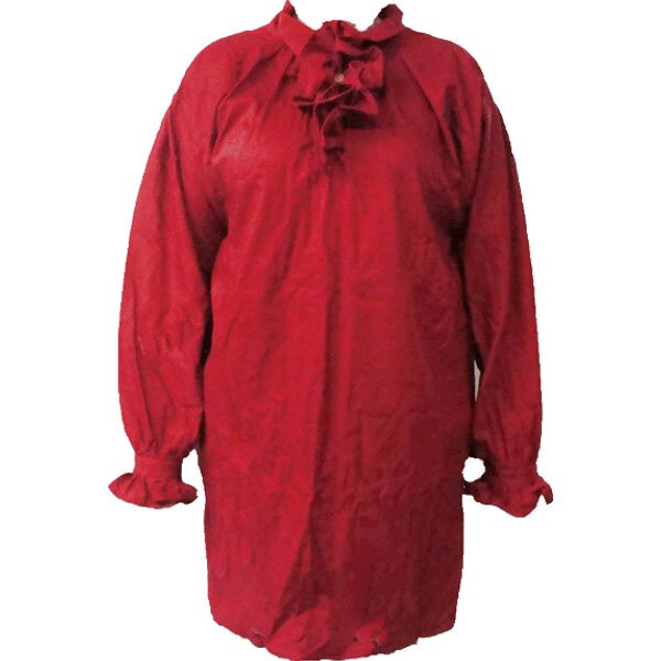 Shirt - Ruffled Reproduction Cranberry Shirt - Ruffled Reproduction Cranberry