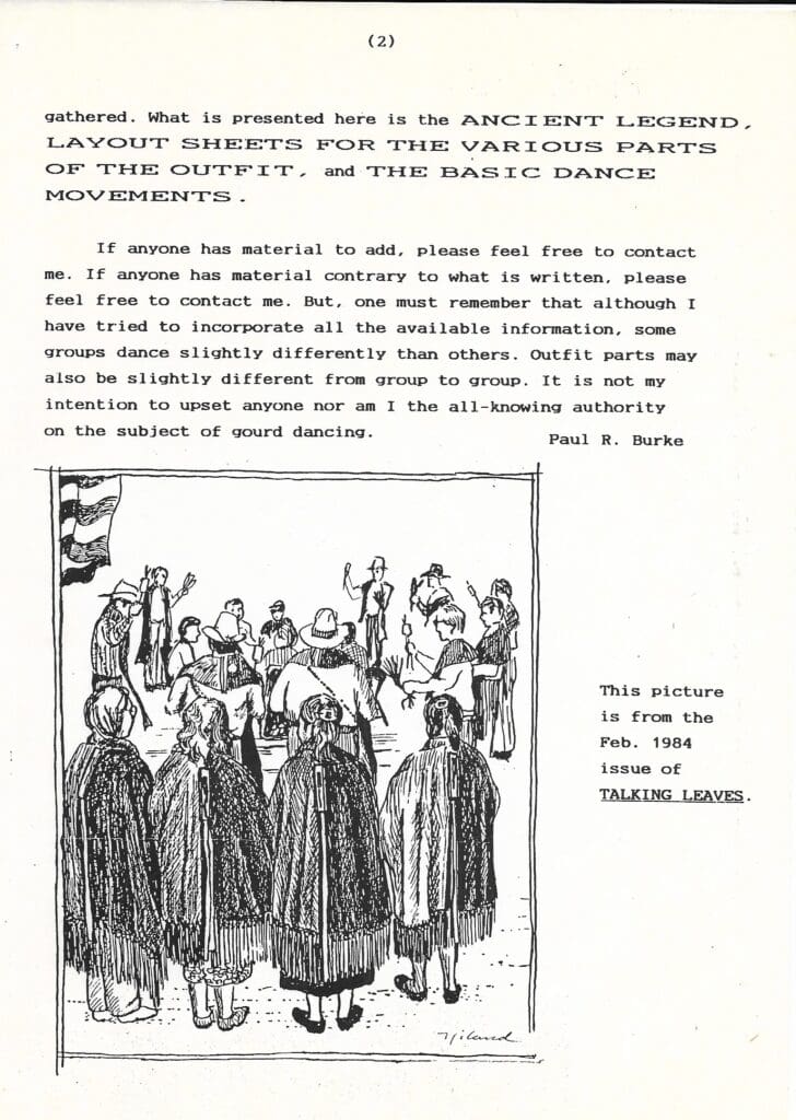 The Gourd Dance History page 2