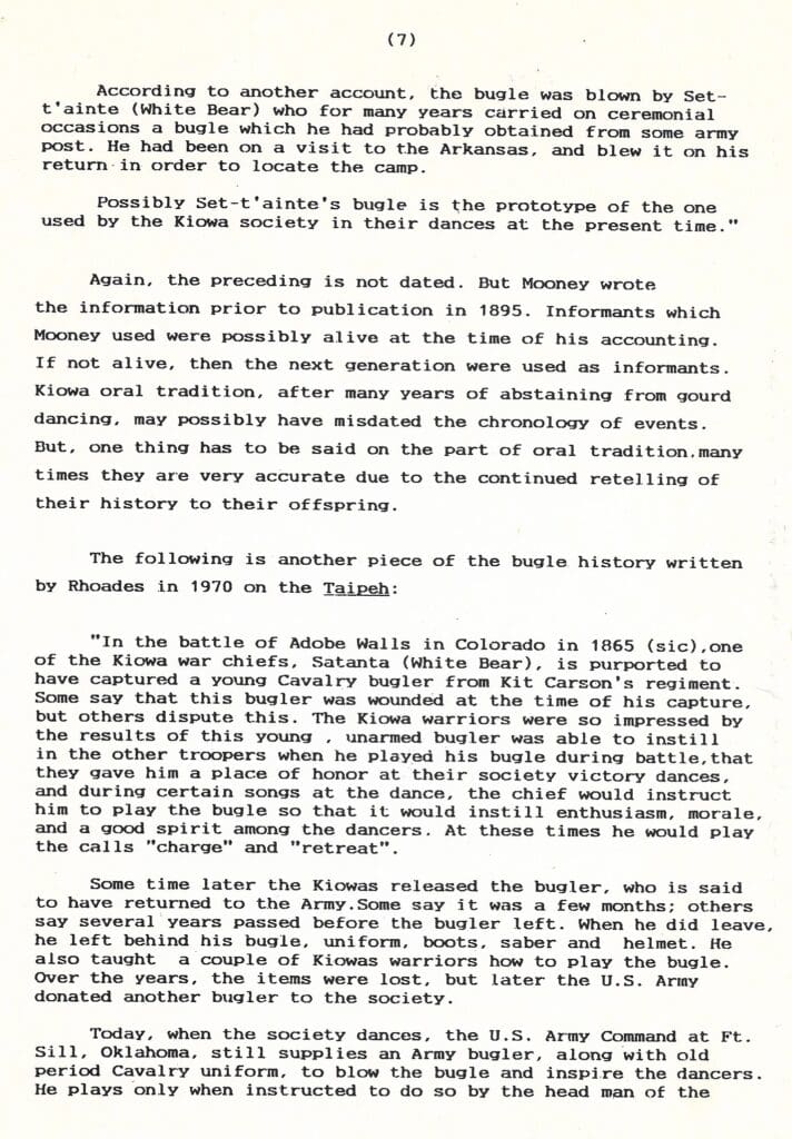 The Gourd Dance History page 7