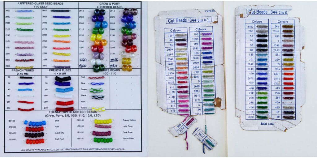 Bead Chart cuts & lustre