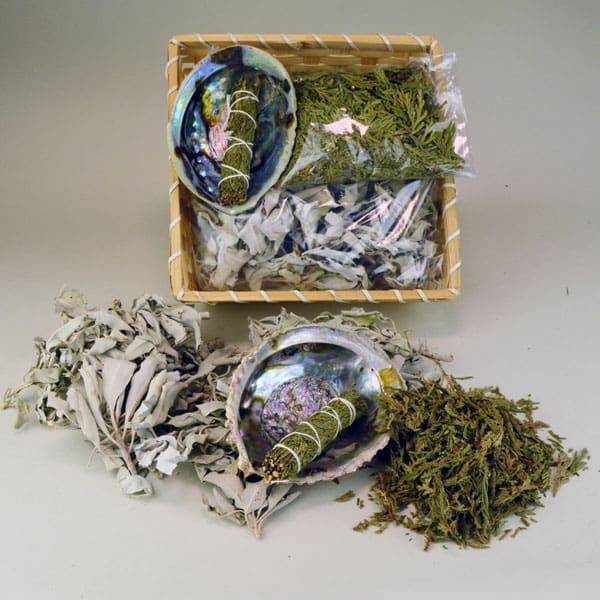 Sage & Cedar Smudging Set - 20% Off!