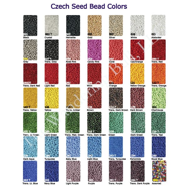 Czech Glass Seed Beads - The Wandering Bull, LLC