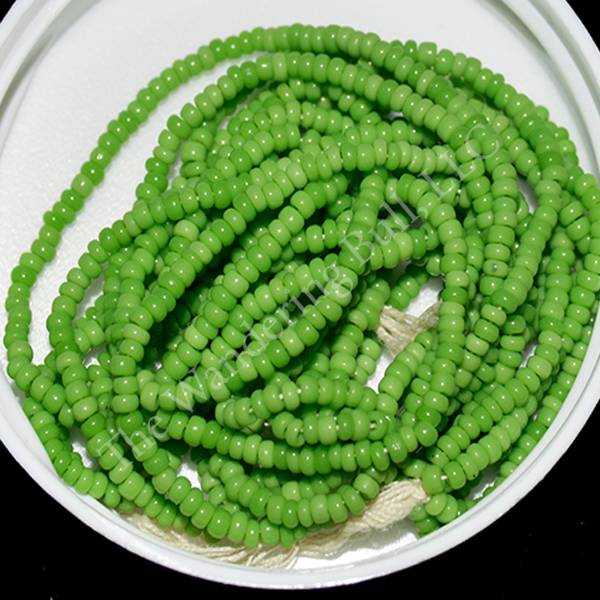 Antique 13/0 Italian Green Bead - Limited Quantities