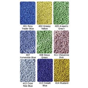 Reproduction Bovis Pony Beads - Greasy Yellow 20% Off!