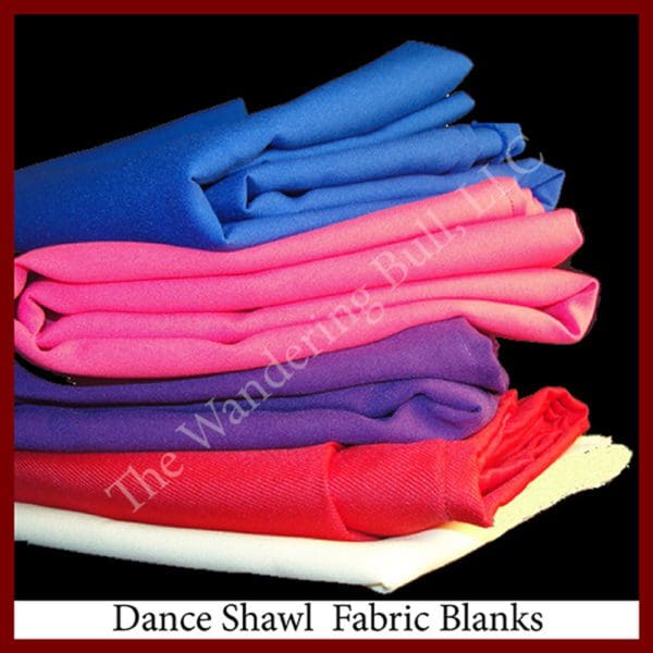 Dance Shawl Fabric Blanks