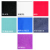 Dance Shawl Fabric Blanks color chart