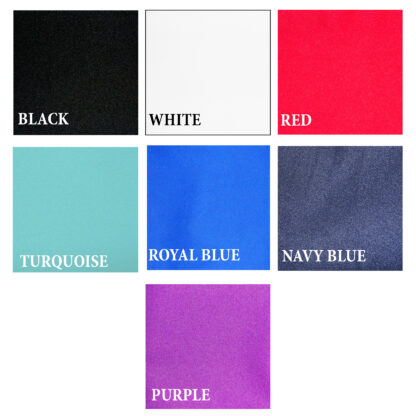 Dance Shawl Fabric Blanks color chart