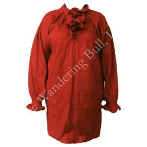 Shirt - Ruffled Reproduction Cranberry