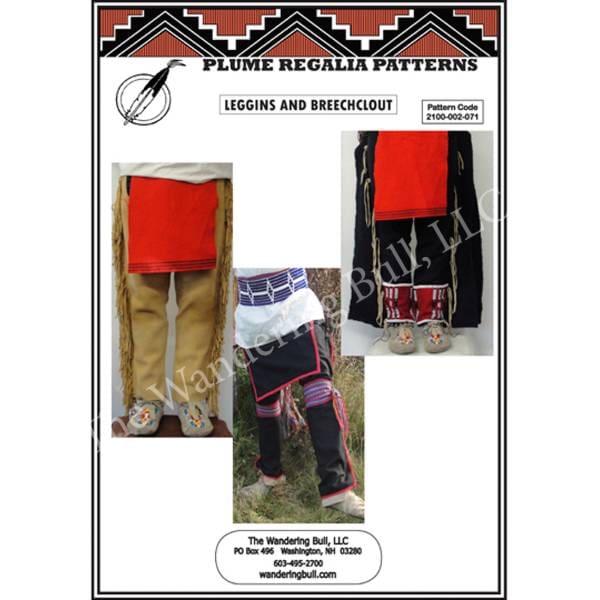 Native American Indian Breechclout & Leggings - Missouri River Sewing  Pattern #006