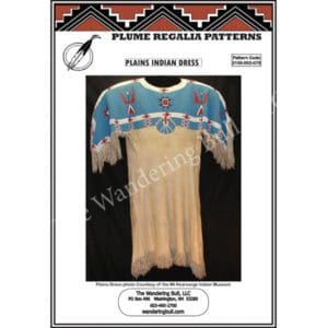 Native American Buckskin Plains Dress Pattern