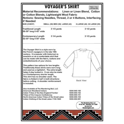 Pattern - Plume Voyager Shirt