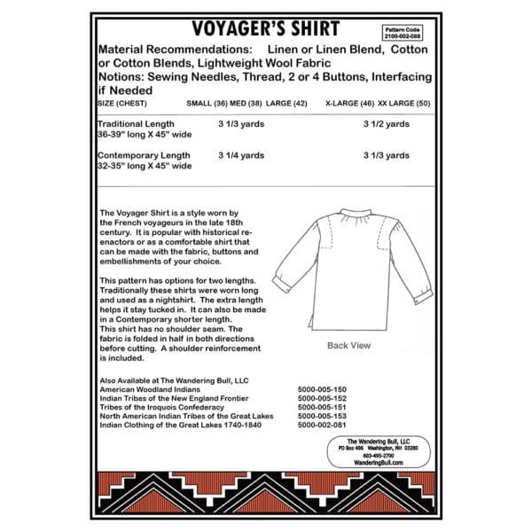 Pattern - Plume Voyager Shirt