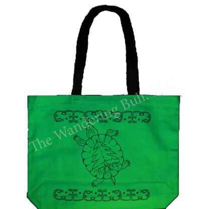 Turtle Island Canvas Tote