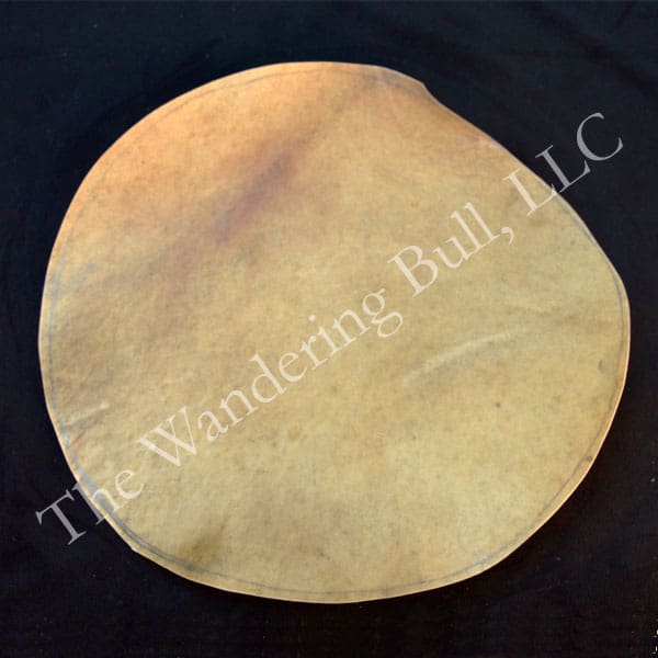 55-20-18 K16 One 17-19" Cow Rawhide Disc Drum Cover 