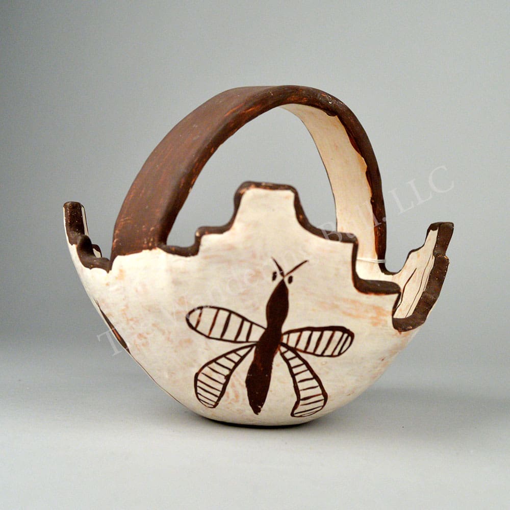 Pottery - Kiva Vessel with Handle