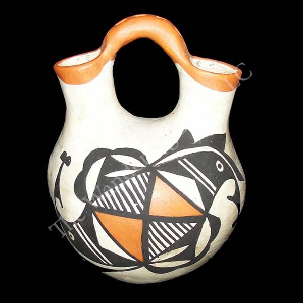 Pottery - Acoma Wedding Vase