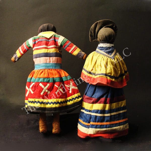 Antique Seminole Doll Couple - 2