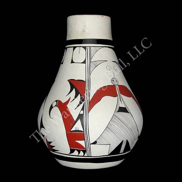 Pottery - Butterfly Design Vase