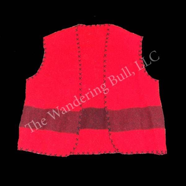 Vest - Red Wool