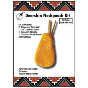Deerskin Neckpouch Kit