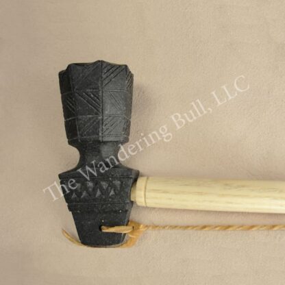 Fancy Flaring Style Soapstone Pipe