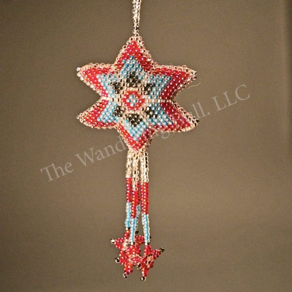 Ornament - Beaded Star