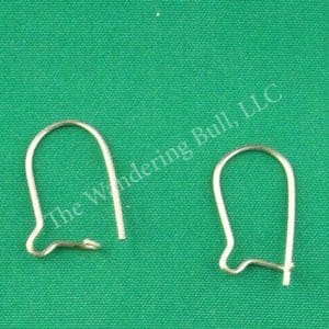 Earring Wires - Kidney Sterling Silver