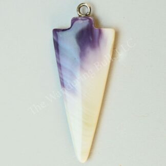 Carved Wampum Arrowhead