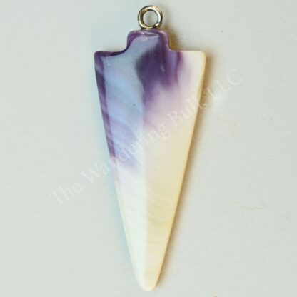 Carved Wampum Arrowhead