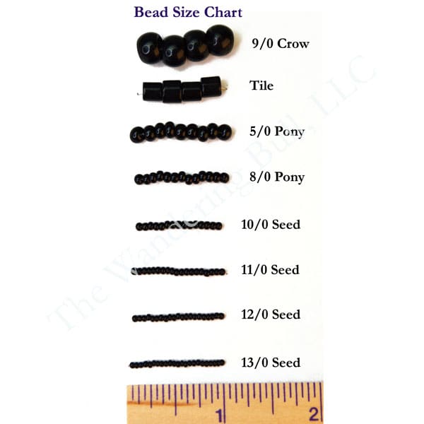 Bead Size Chart 4-21