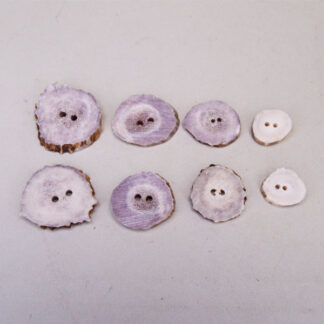 Deer Antler Buttons in four sizes