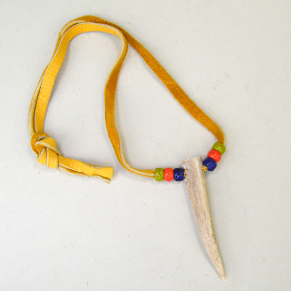 Deer Antler Tip Necklace