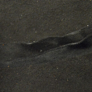 Deerskin splits black leather