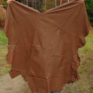Deerskin (Top Grain) #2 - Dark Brown