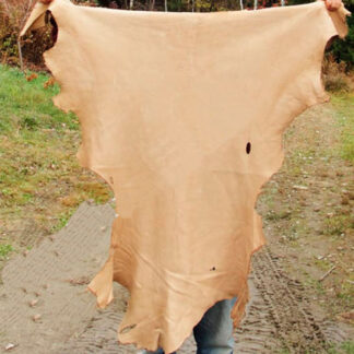 Deerskin (Top Grain) #2 - Smoke