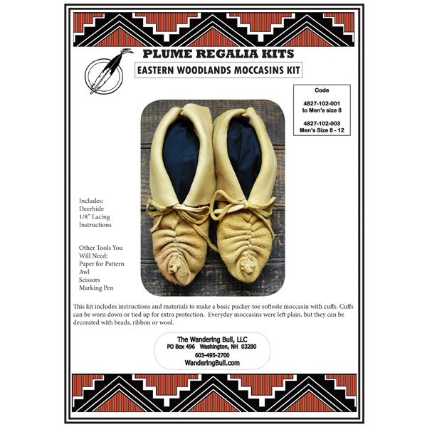 Eastern Woodlands Moccasin Kit