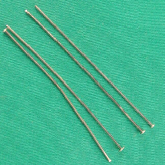 4 Silver Head Pins