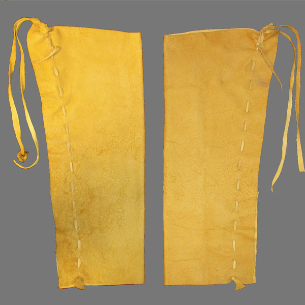 Leggins - Leather Eastern Woodlands Style Leggins - Leather Eastern Woodlands Style